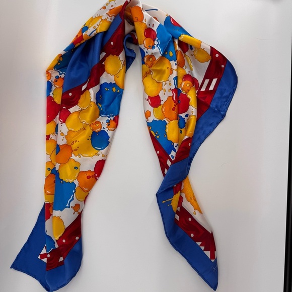 Accessories - Vintage Rush Limbaugh No Boundaries Silk Scarf 34 x 34